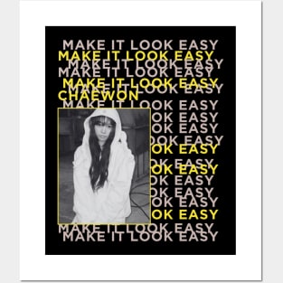 Chaewon Le Sserafim Easy Posters and Art